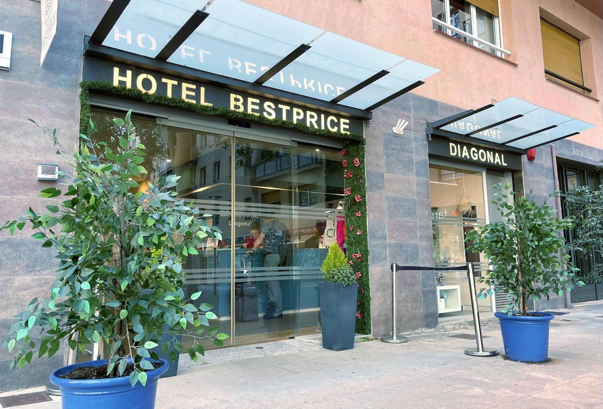 Hotel Bestprice Diagonal Barcelona Exteriör bild